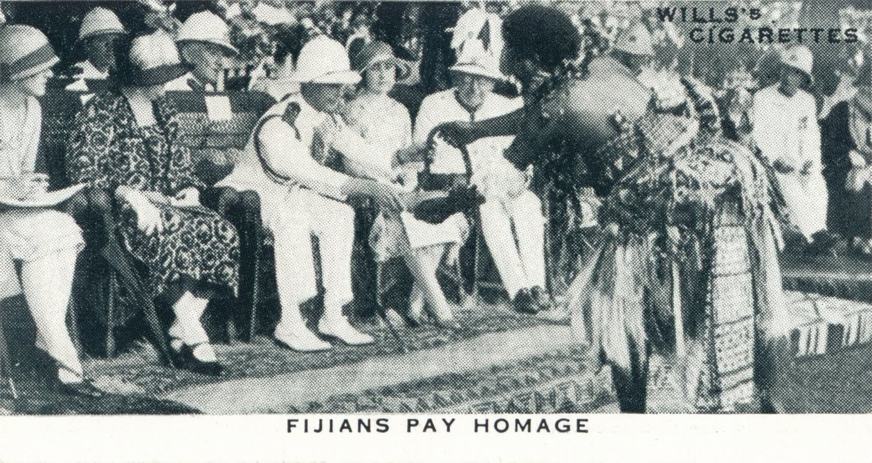 Fijililer Saygı Gösterir, 1927 1937 by Unbekannt