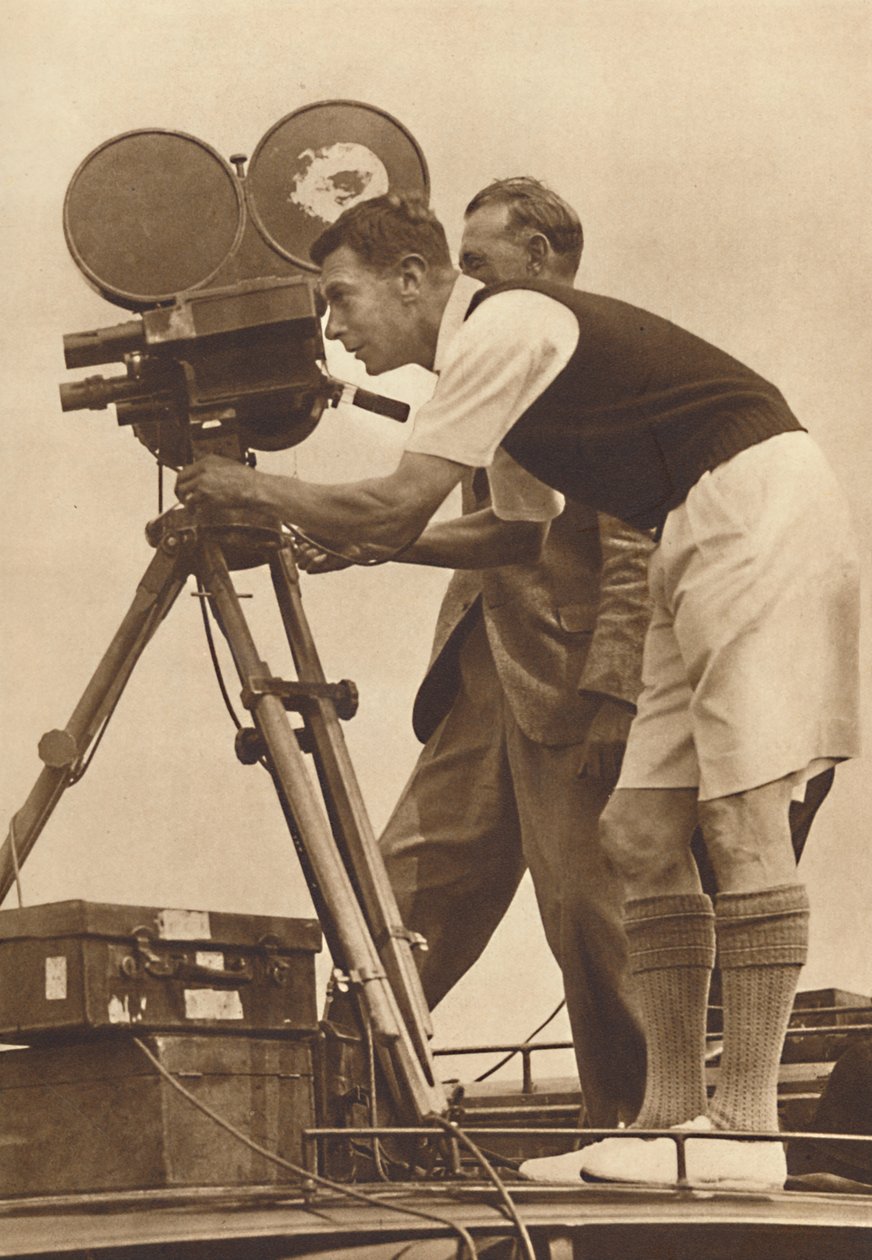Film yapımcısı - Erkekler için yaptığı yıllık kamplardan birinde sinema kaydı yapmak, 1927 1937 by Unbekannt