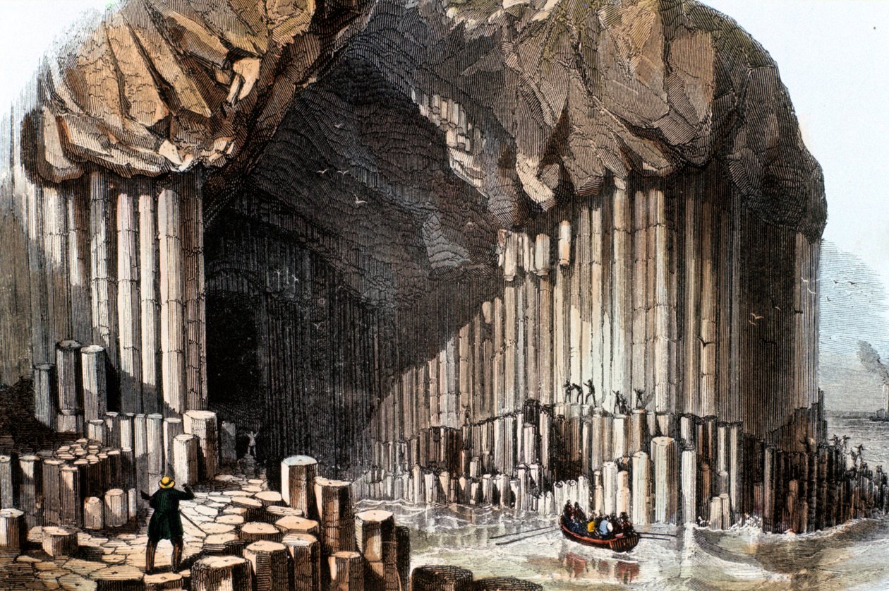 Fingals Mağarası, 1849 by Unbekannt