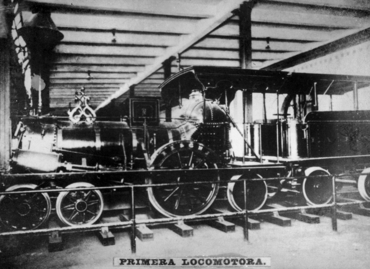 İlk lokomotif, Küba, 19. yüzyıl by Unbekannt