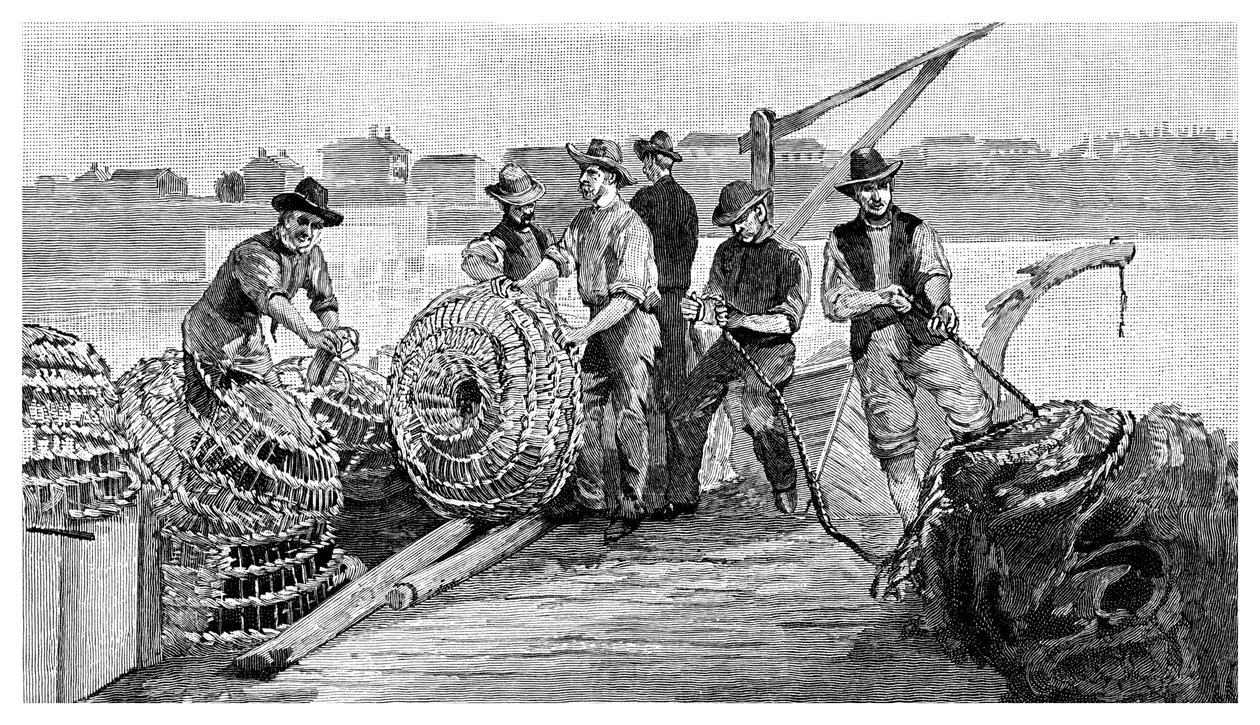 Balıkçılar İskelesi, 1886 by Unbekannt