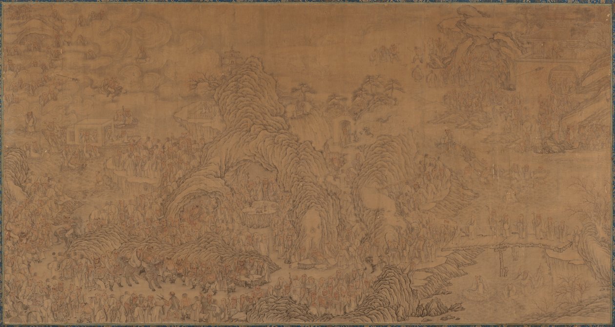 Beş Yüz Luohan, Ming hanedanı, 16-17. yüzyıl. by Unbekannt