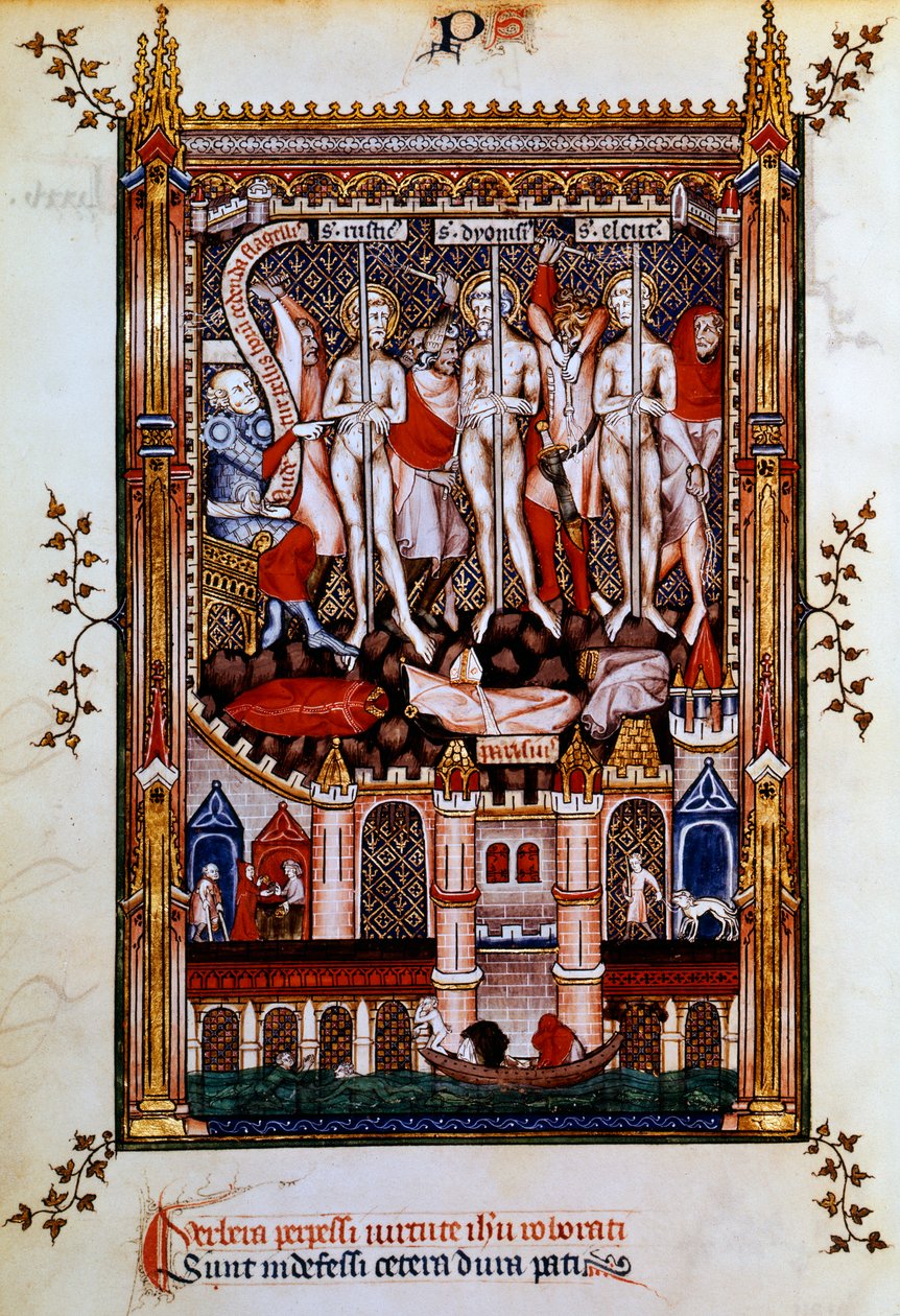 St Denis, St Rustic ve St Eleutherius