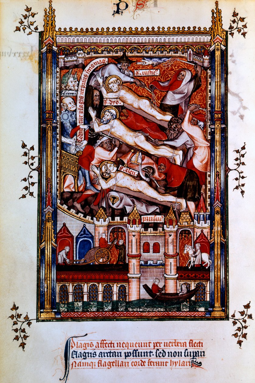 St Denis, St Rustic ve St Eleutherius