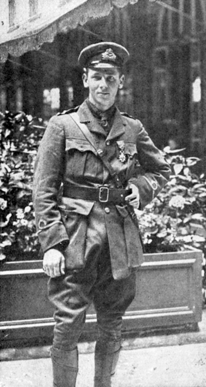 Uçuş Teğmen Rex Warneford VC, İngiliz pilot, 1915 by Unbekannt