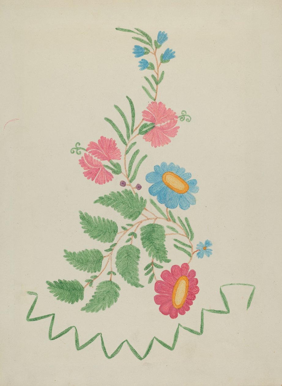 Çiçek Motifleri, 19351942. by Unbekannt