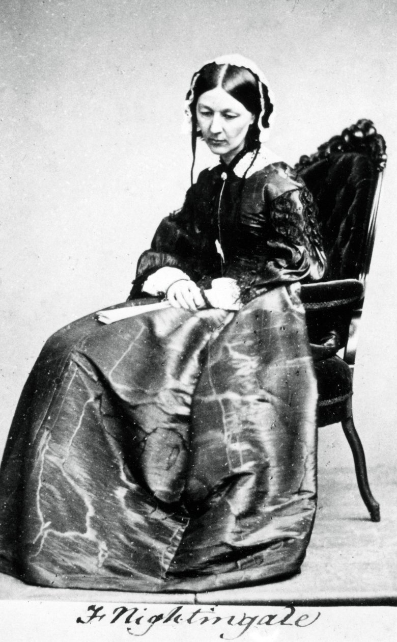 Florence Nightingale 1820-1910, 1854 by Unbekannt