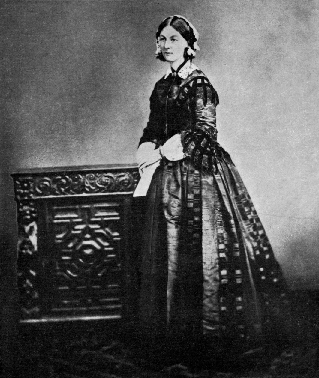 Florence Nightingale, İngiliz hemşire ve hastane reformcusu, 1855 1951 by Unbekannt