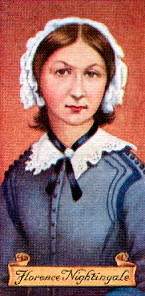 Florence Nightingale, bir dizi sigara kartından alındı, 1935 by Unbekannt