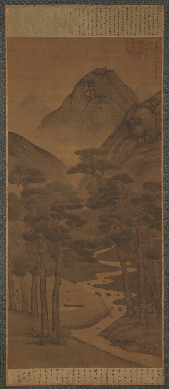 Akan Su, Çamlarda Rüzgar, Ming hanedanı, 15. yüzyıl. by Unbekannt