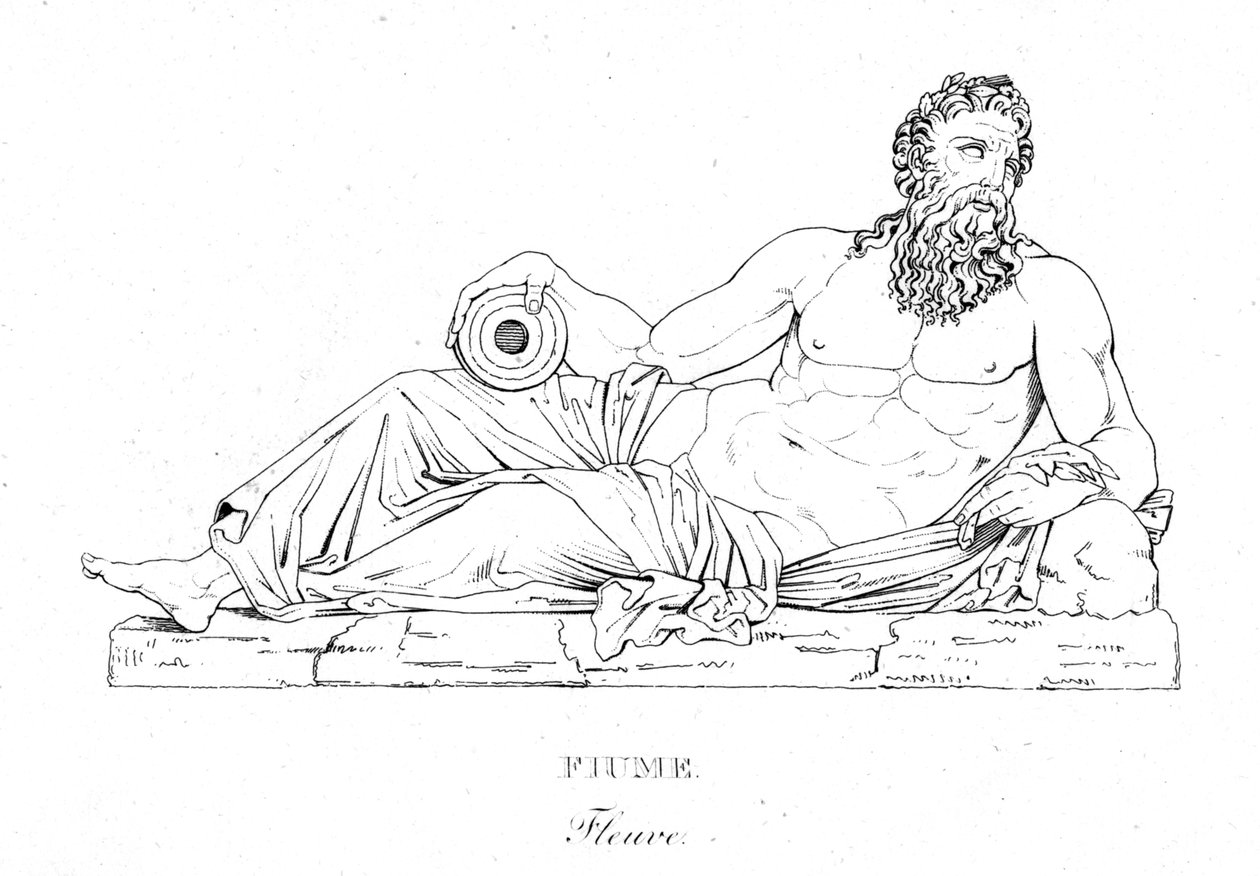 Flume Fleuve, c1850 by Unbekannt