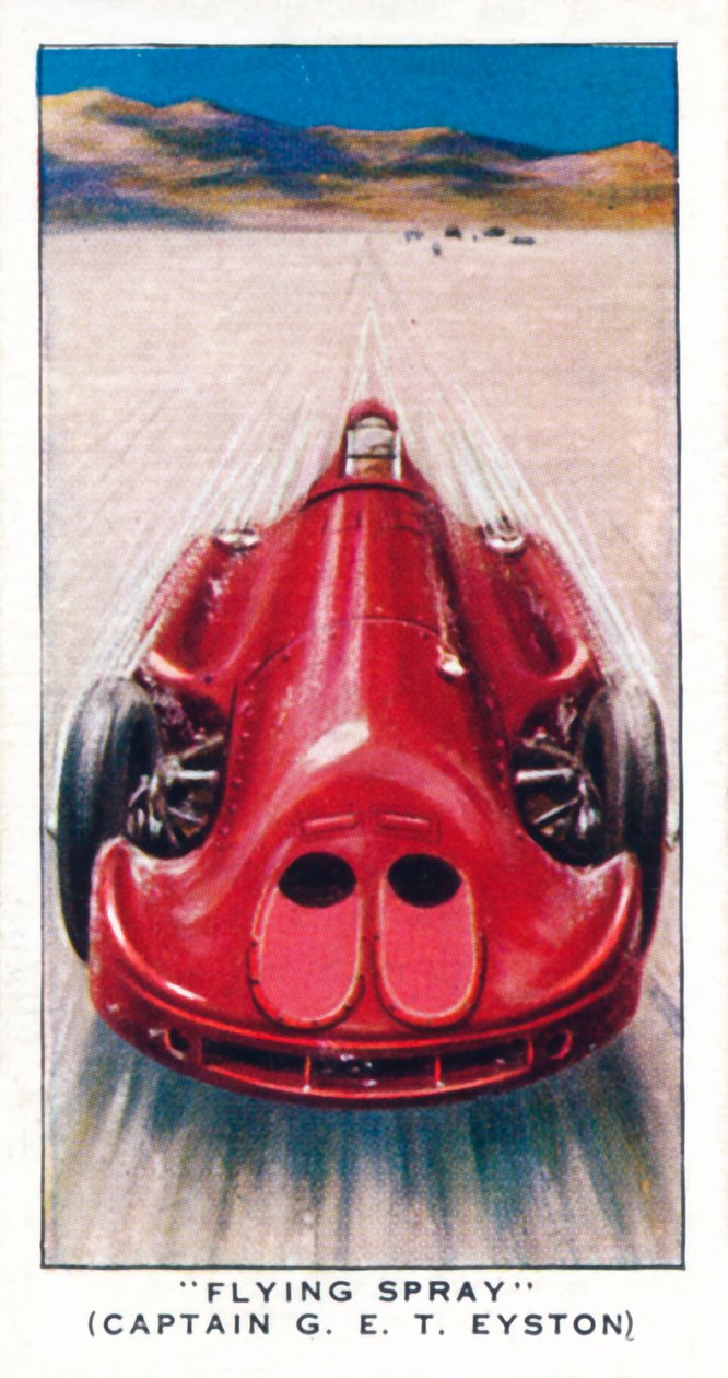 Uçan Sprey Kaptan G. E. T. Eyston, 1938 by Unbekannt