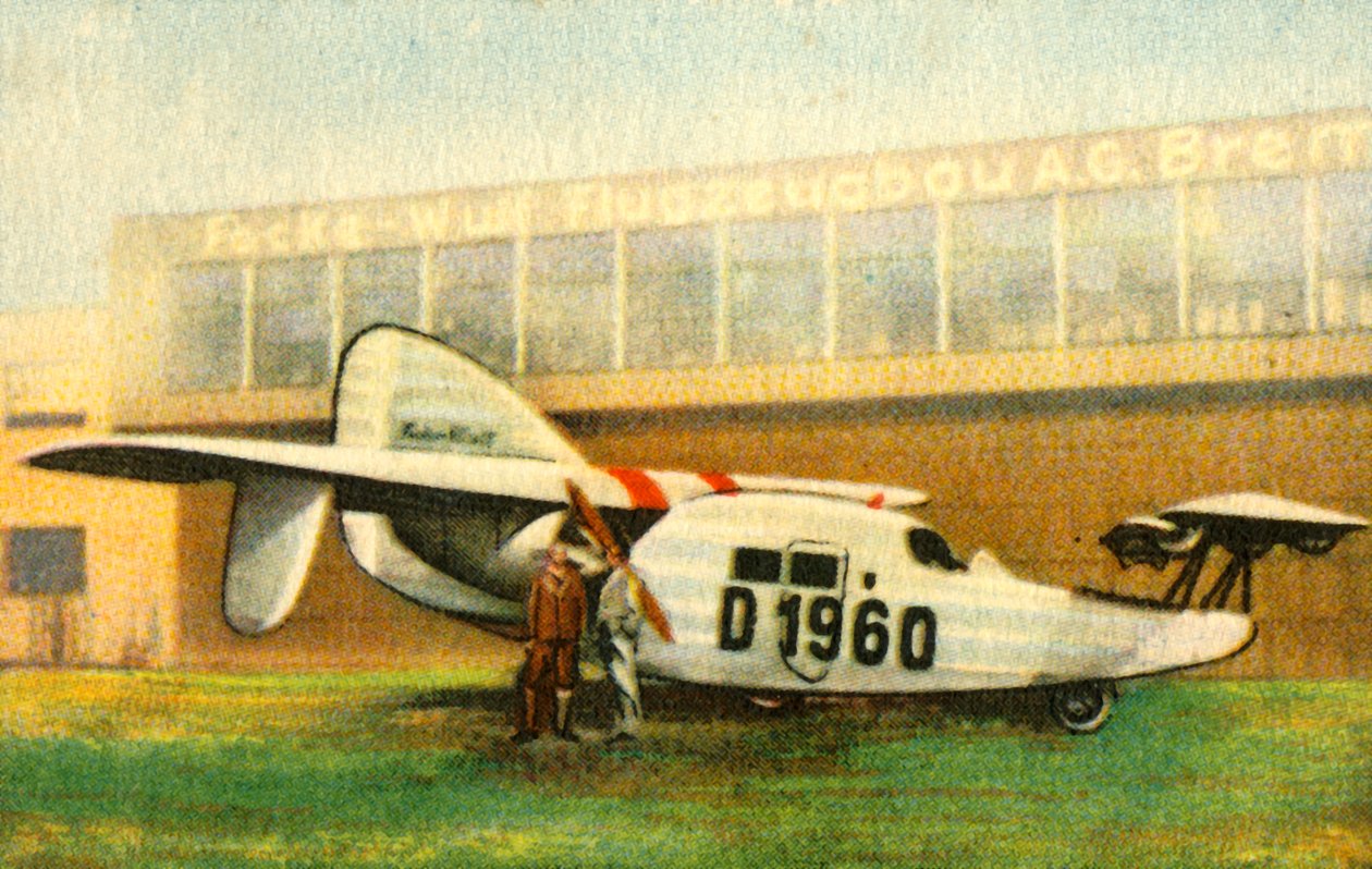 Focke-Wulf F19a Ente uçağı, 1920'ler, 1932. by Unbekannt