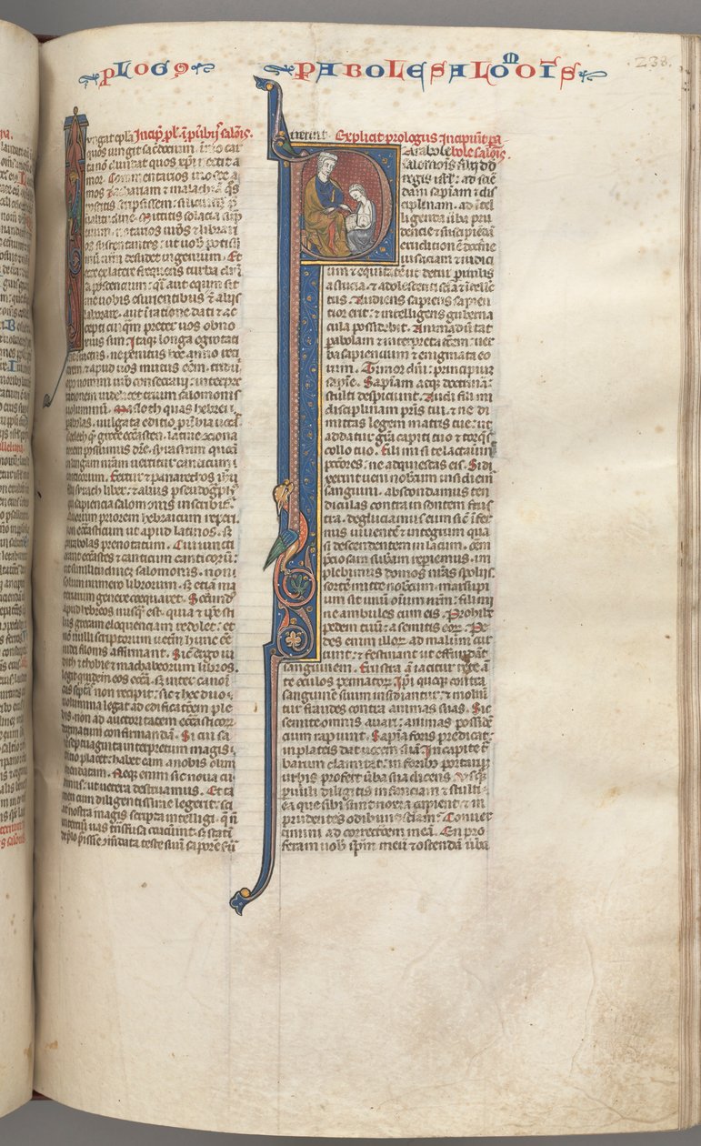fol. 238r, Atasözleri, ilk P