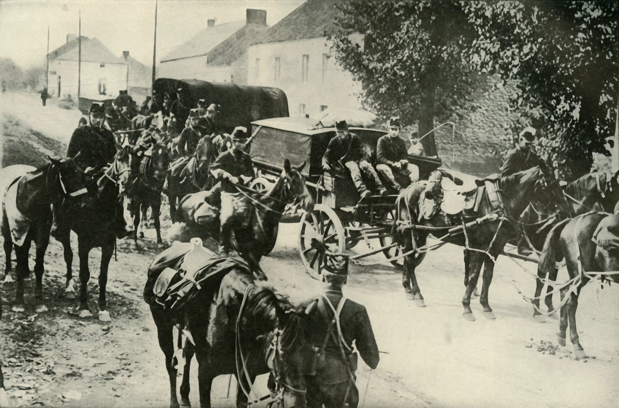 Liége Savunucuları için Yiyecek, 1919. by Unbekannt