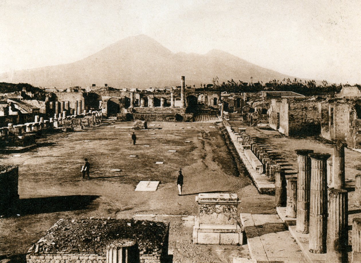 Sivil forum, Pompeii, İtalya, c1900s by Unbekannt