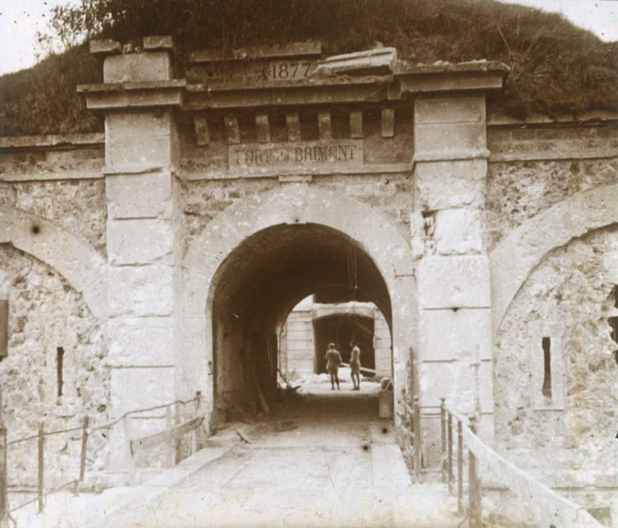 Fort de Brimont, Reims, kuzey Fransa, c1914-c1918 by Unbekannt