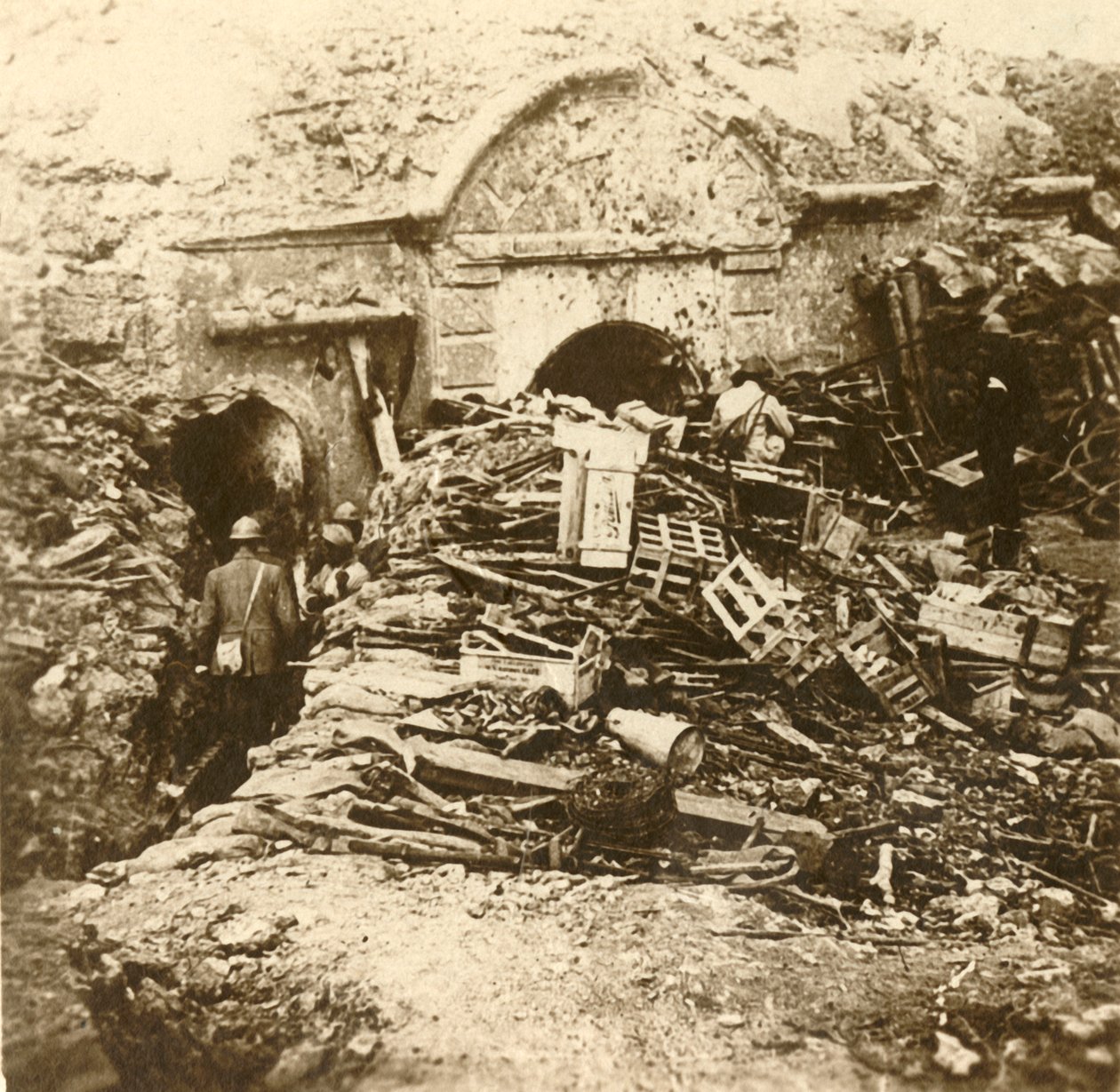 Souville Kalesi, Verdun, kuzey Fransa, c1914-c1918 by Unbekannt