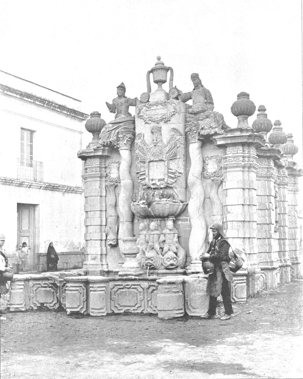 Falling Waters Çeşmesi, Mexico City, Meksika, c1900. by Unbekannt