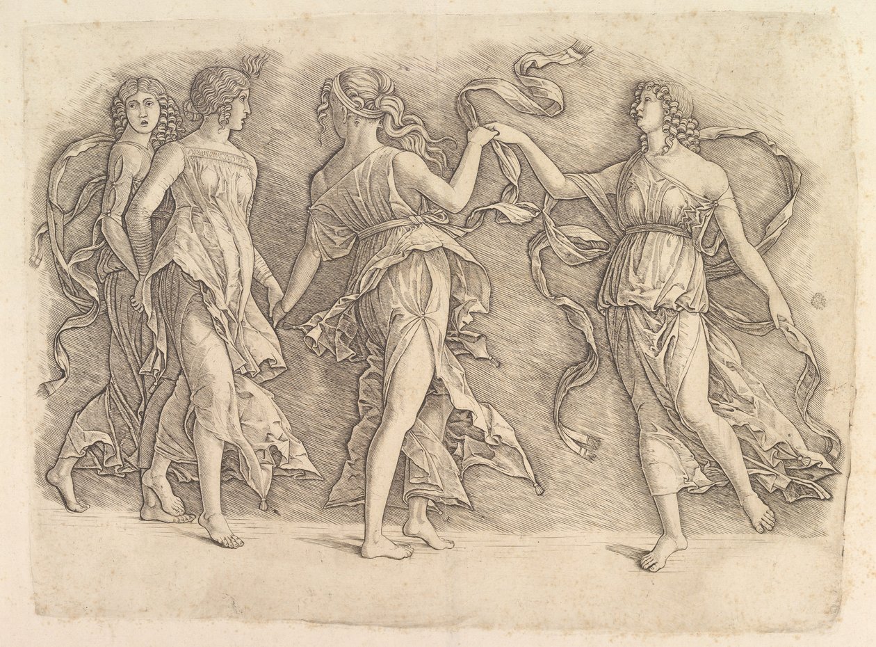Dört Dans Eden İlham, ca. 1497. by Unbekannt