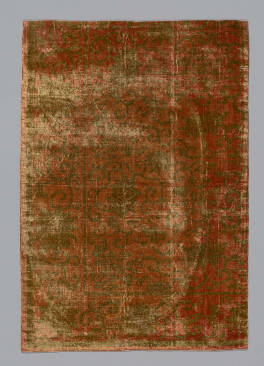 Parça Döşeme Kumaşı, Çin, Qing hanedanı 1644-1911, 17751850. by Unbekannt