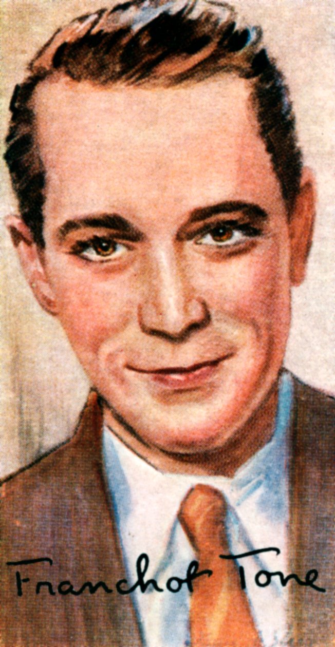 Franchot Tone, 1905-1968, Amerikalı aktör, 20th Century by Unbekannt
