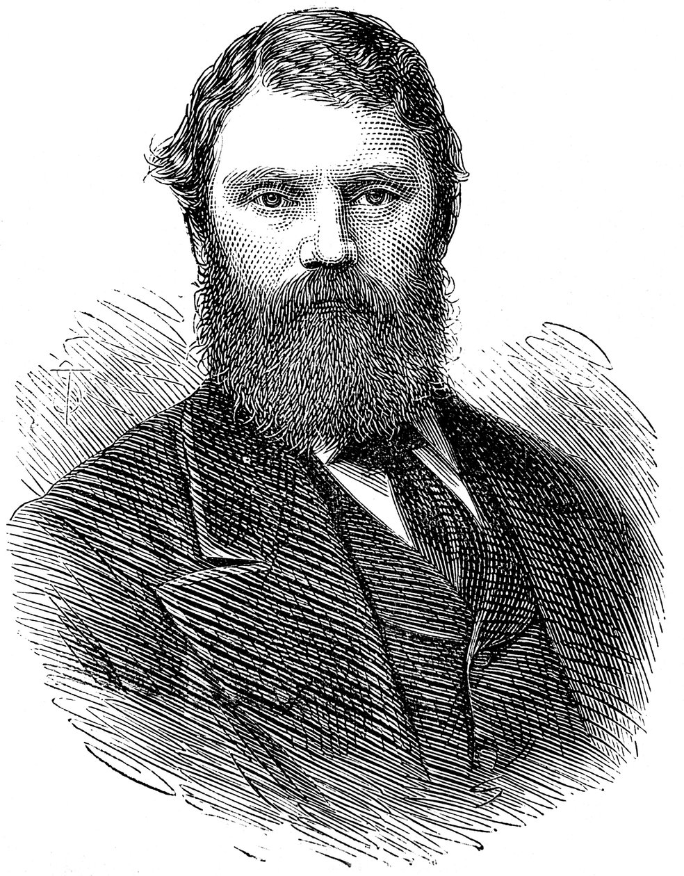Francis Edmund Anstie 1833-1874, İngiliz doktor, 1874 by Unbekannt
