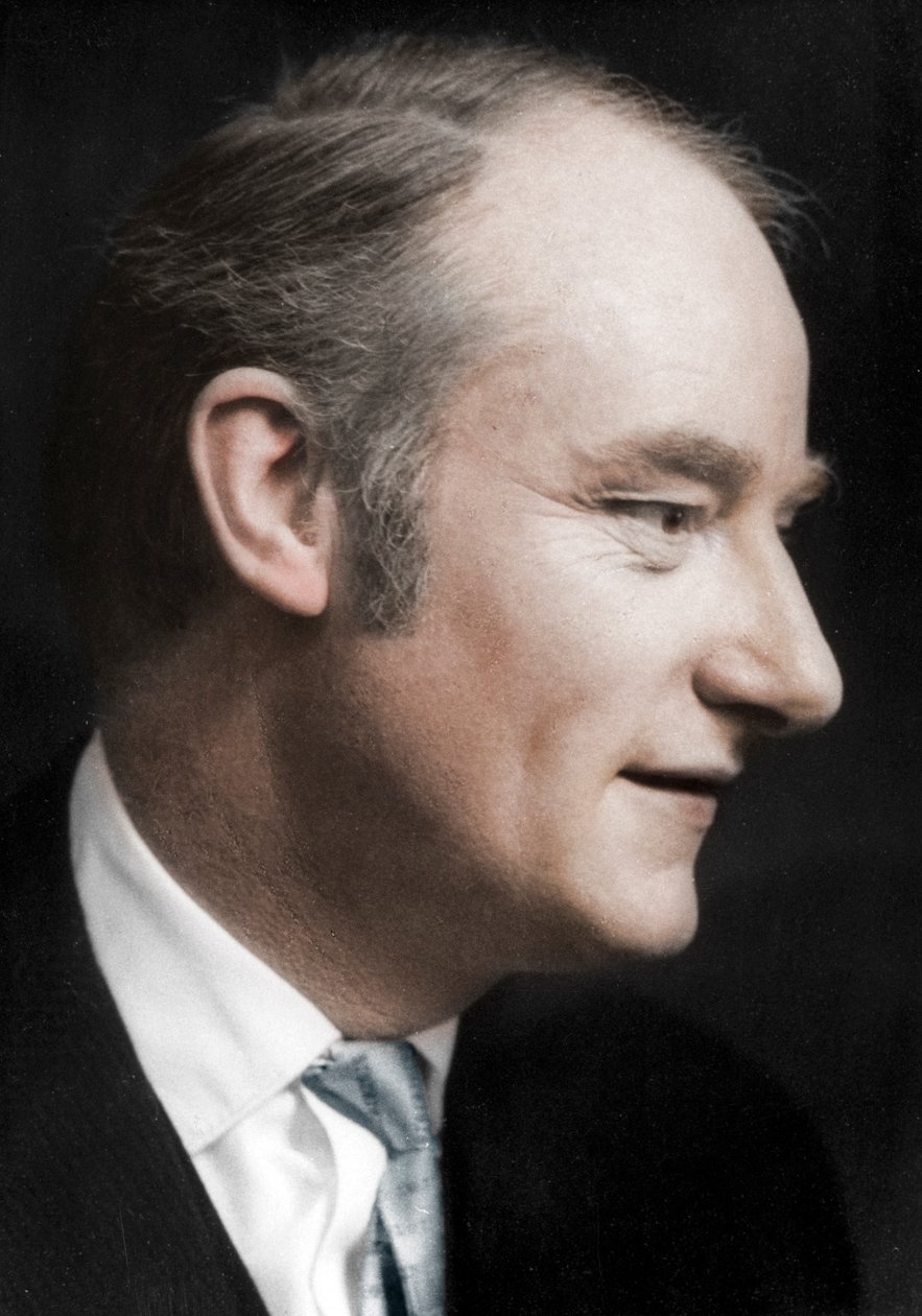 Francis Harry Compton Crick, İngiliz mikrobiyolog, c1962 by Unbekannt