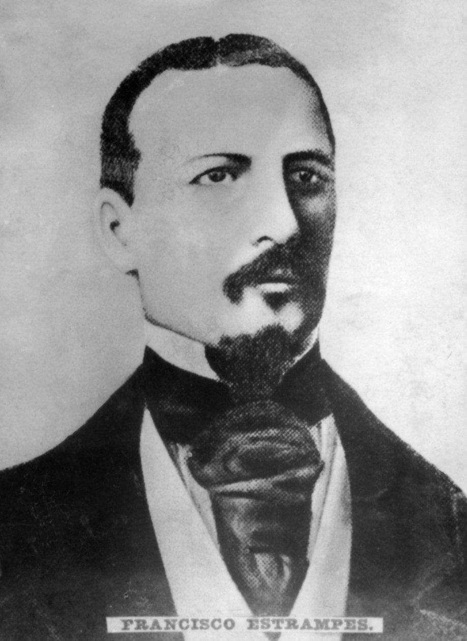 Francisco Estrampes 1827-1855, Kübalı öğretmen ve gazeteci, c1910 by Unbekannt