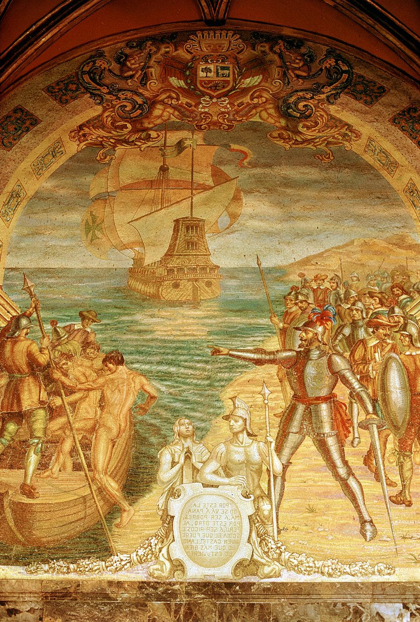 Francisco Pizarro c1478-1541, İspanyol fatihi by Unbekannt