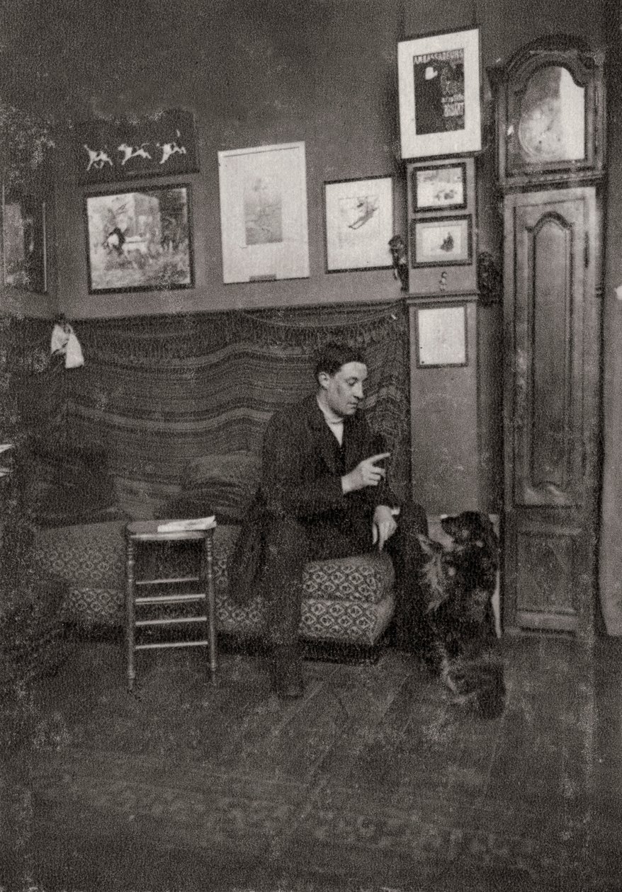 Francisque Poulbot, Fransız karikatürist ve illüstratör, 1909 by Unbekannt