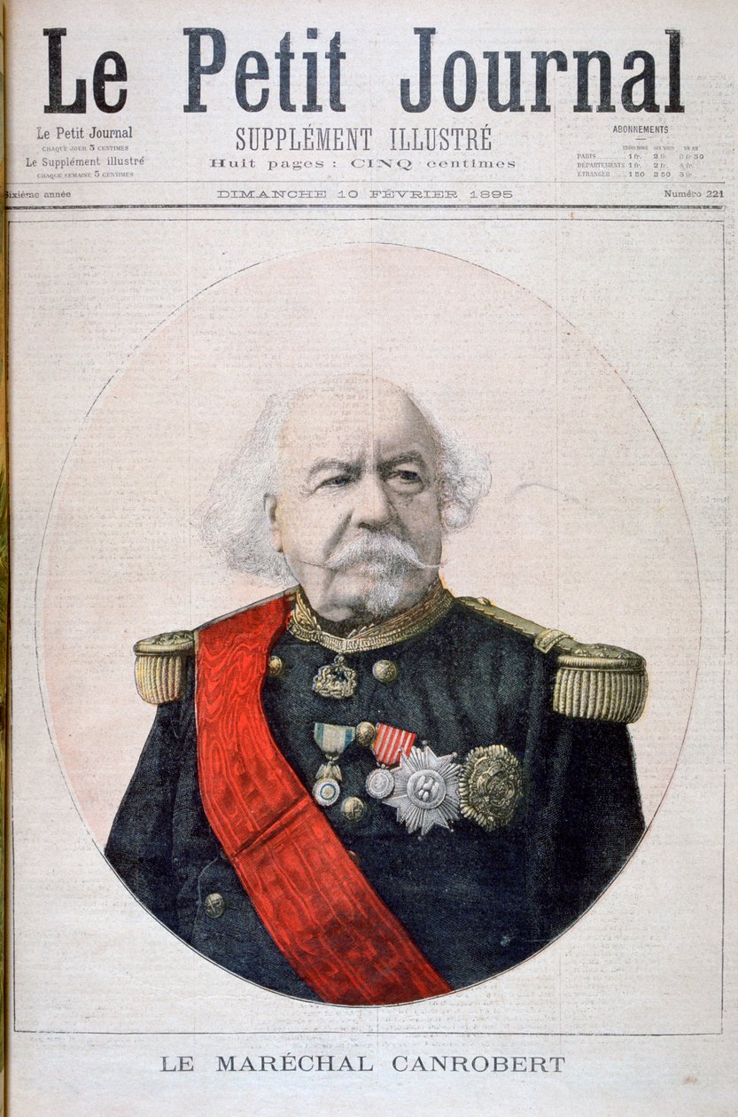 François Belirli Canrobert, Fransa Mareşali, 1895 by Unbekannt