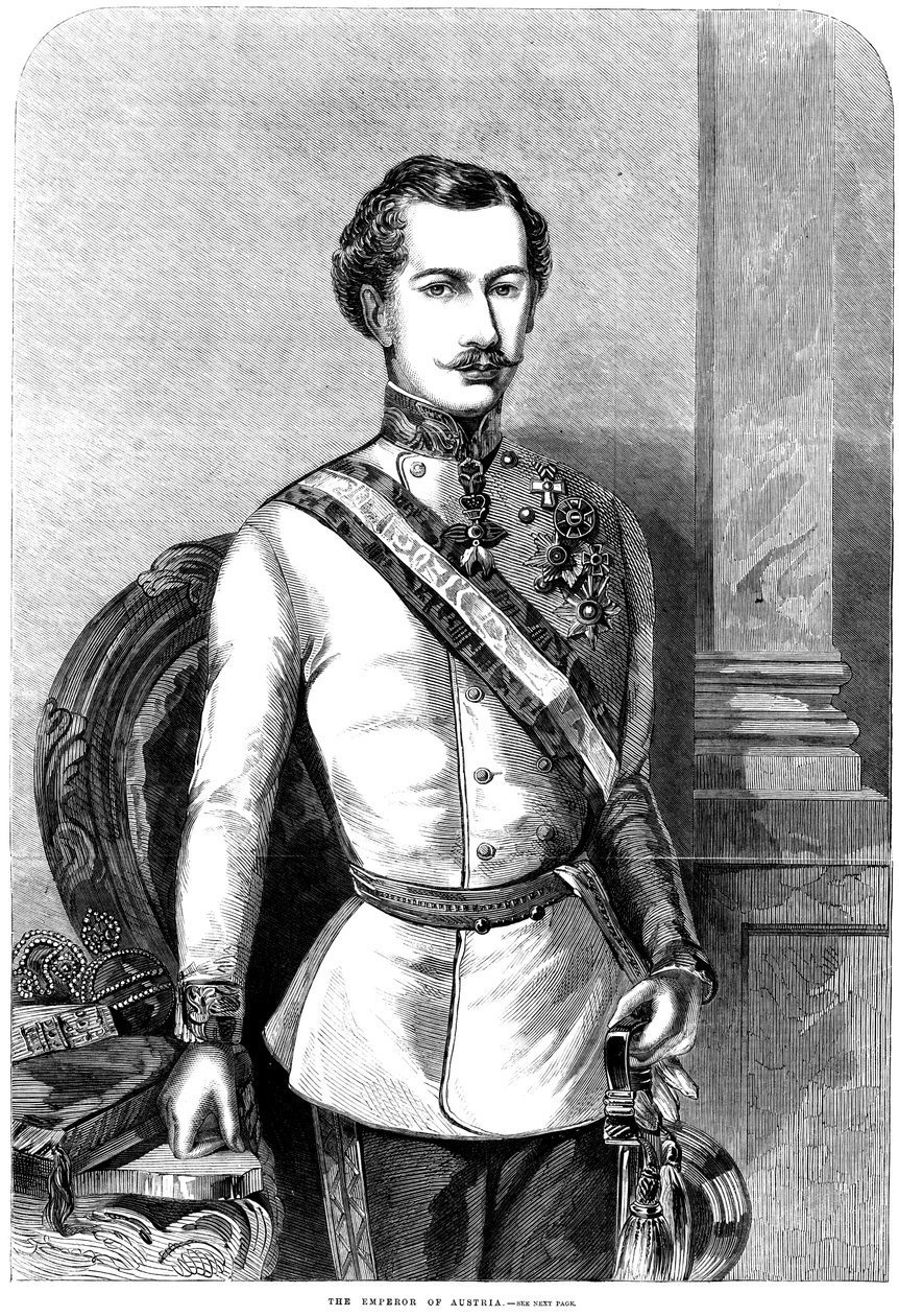 Franz Joseph I, Avusturya İmparatoru, 1859 by Unbekannt