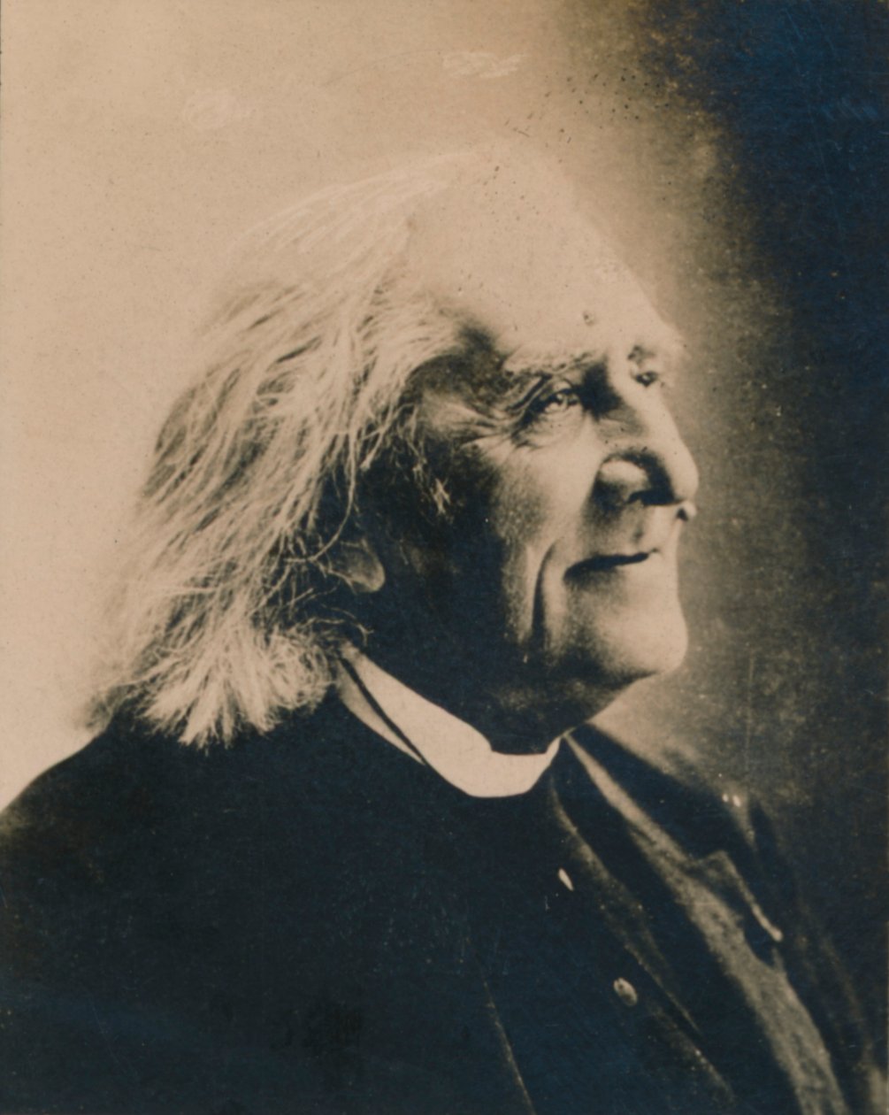 Franz Liszt, 1811-1886. Macar piyanist ve besteci, 1894-1907 by Unbekannt