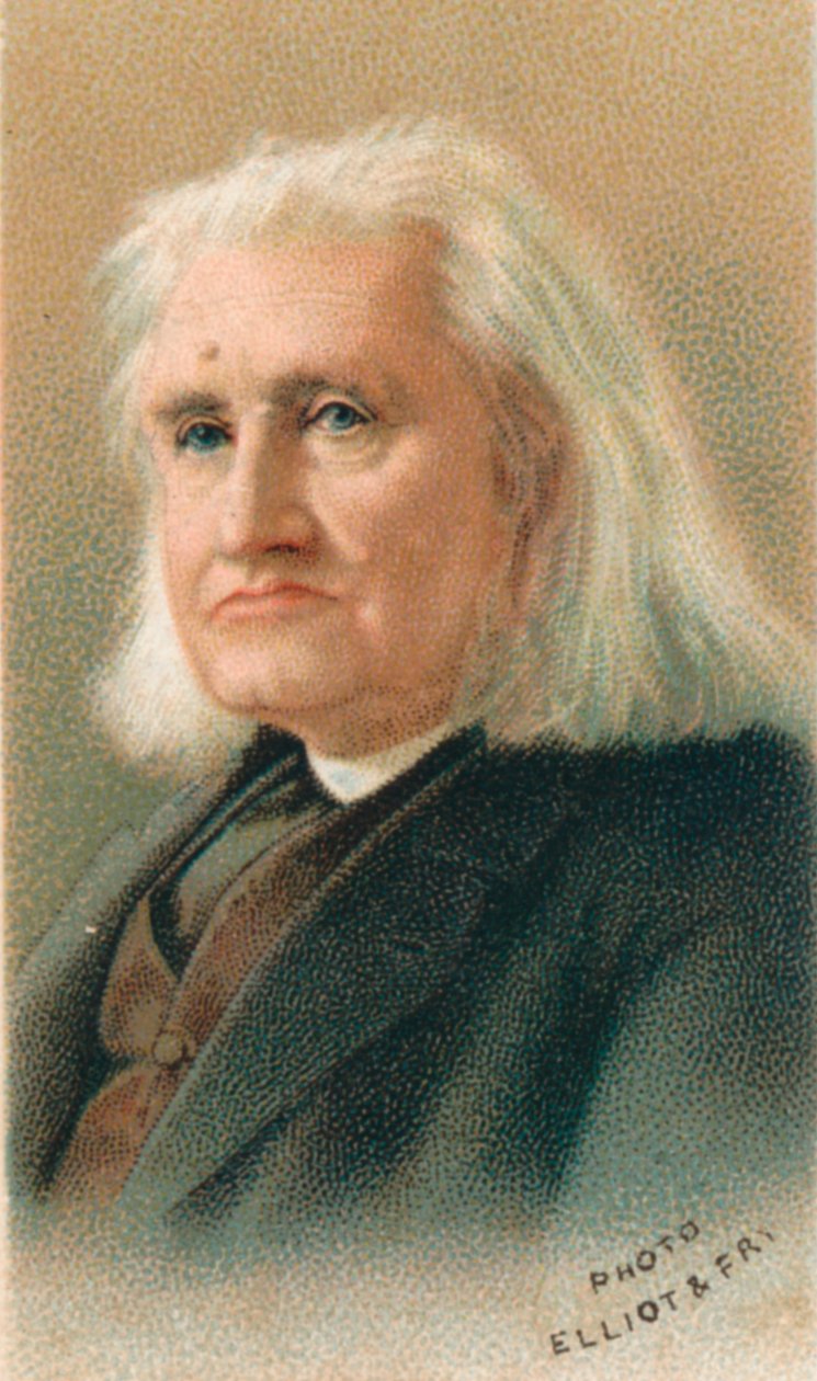 Franz Liszt 1811-1886, Macar piyanist ve besteci, 1911 by Unbekannt
