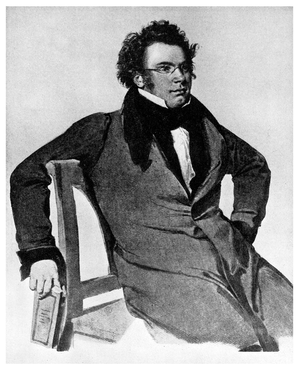 Franz Peter Schubert, Avusturyalı besteci, 1825 1956 by Unbekannt