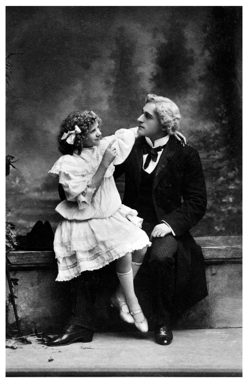 Fred D Daviss ve Flossie Hale Daviss, oyuncular, c1890-1919 by Unbekannt