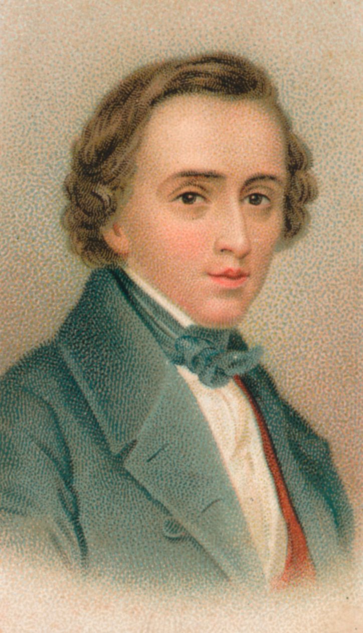 Frederic Francois Chopin 1810-1849, Polonyalı besteci, 1911 by Unbekannt