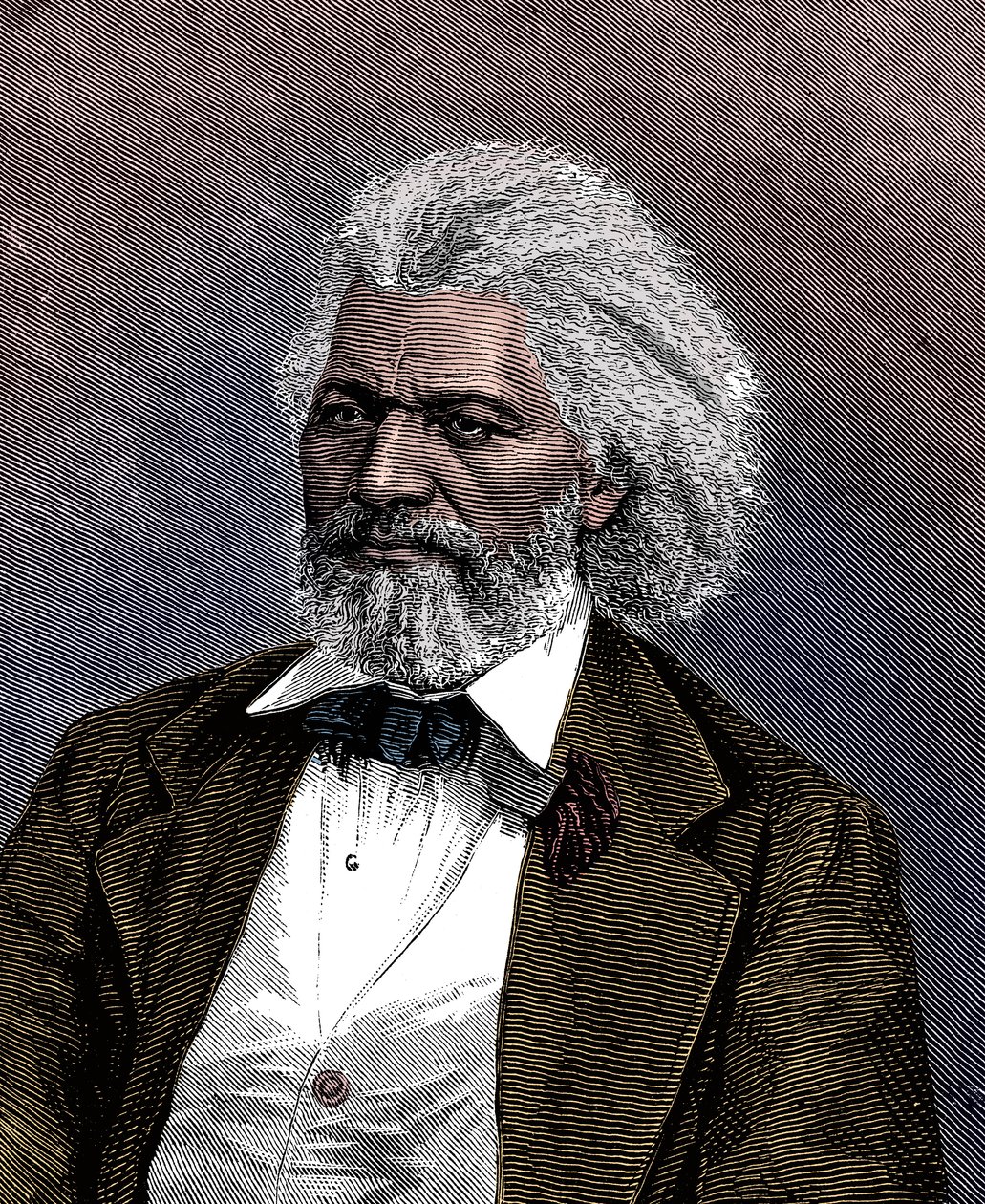 Frederick Douglass 1817-1895, Amerikalı diplomat, kölelik karşıtı ve yazar, 1875 by Unbekannt
