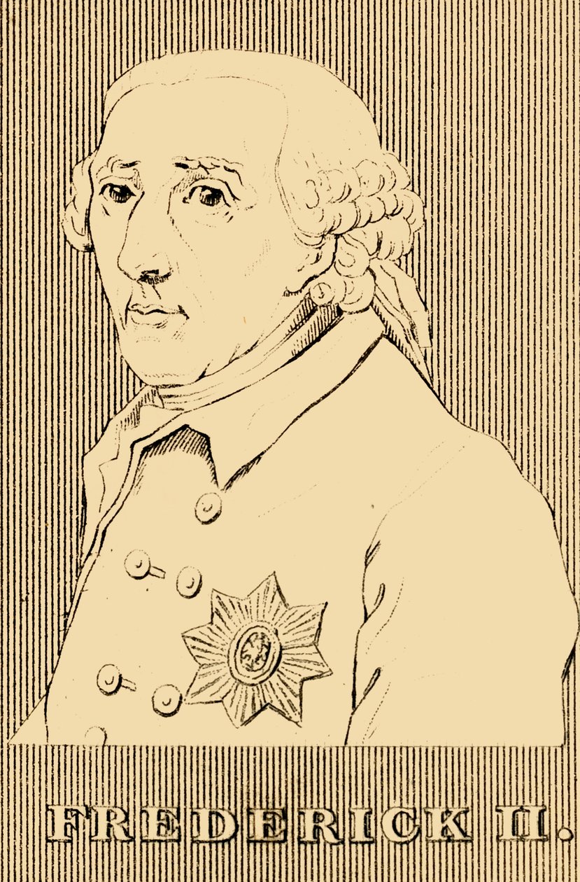 II. Friedrich, 1712-1786, 1830. by Unbekannt