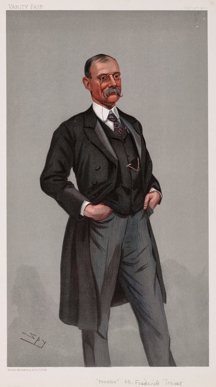Frederick Treves, İngiliz cerrah by Unbekannt