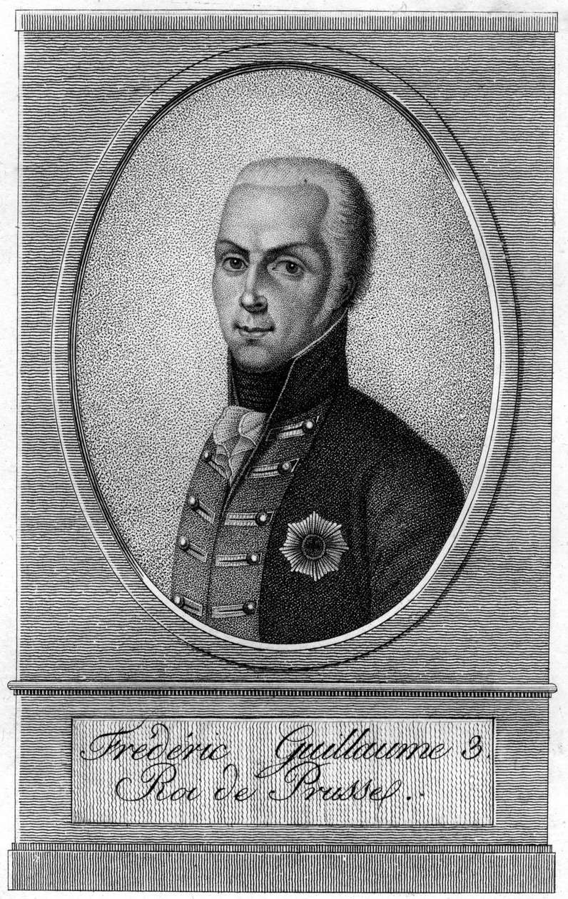 Frederick William III, Prusya Kralı, 19. yüzyıl by Unbekannt