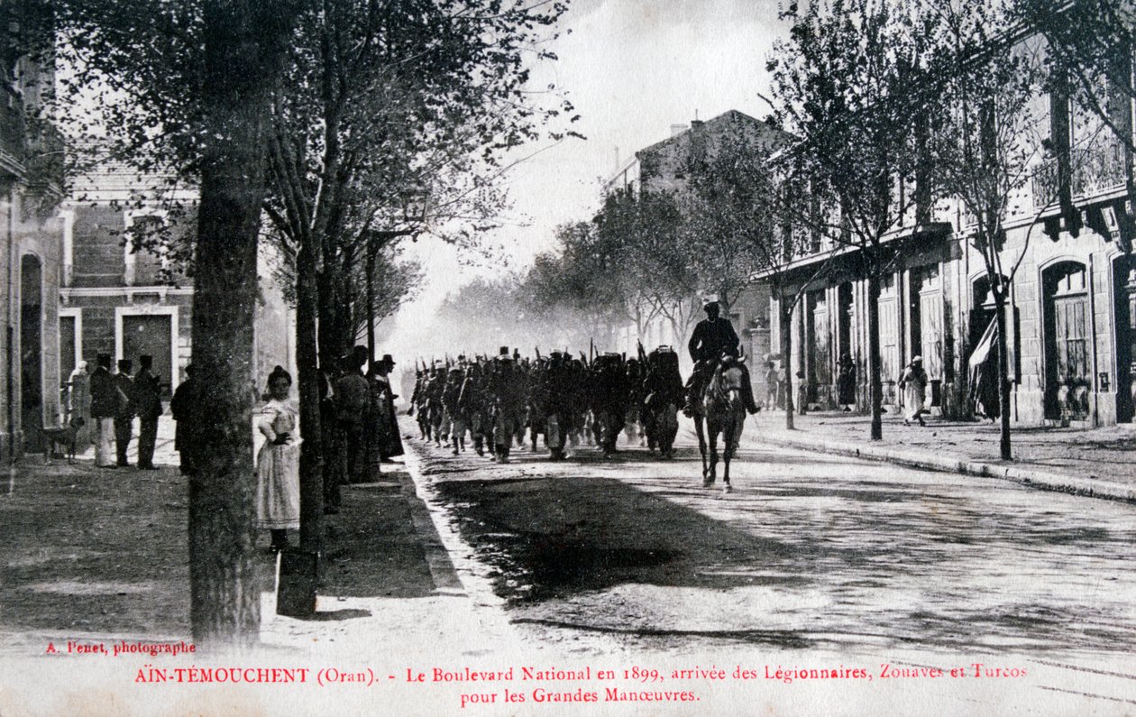 Fransız Yabancı Lejyonu, Ain Temouchent, Cezayir, 1899 by Unbekannt