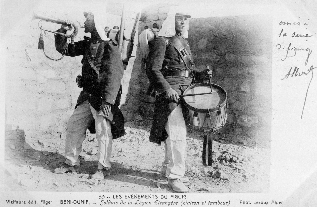 Fransız Yabancı Lejyonu, Beni Ounif, Cezayir, 1904 by Unbekannt