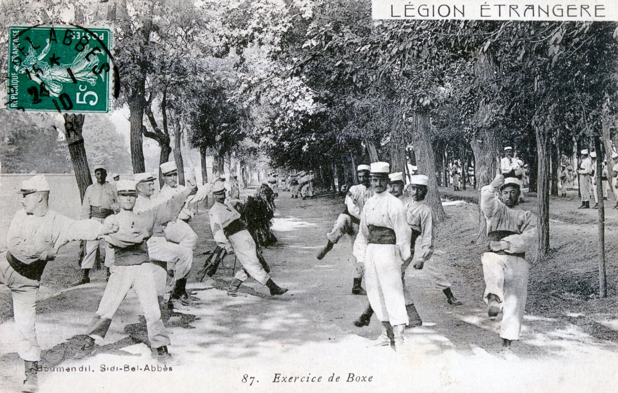 Fransız Yabancı Lejyonu, Sidi Bel Abbes, Cezayir, 1910 by Unbekannt