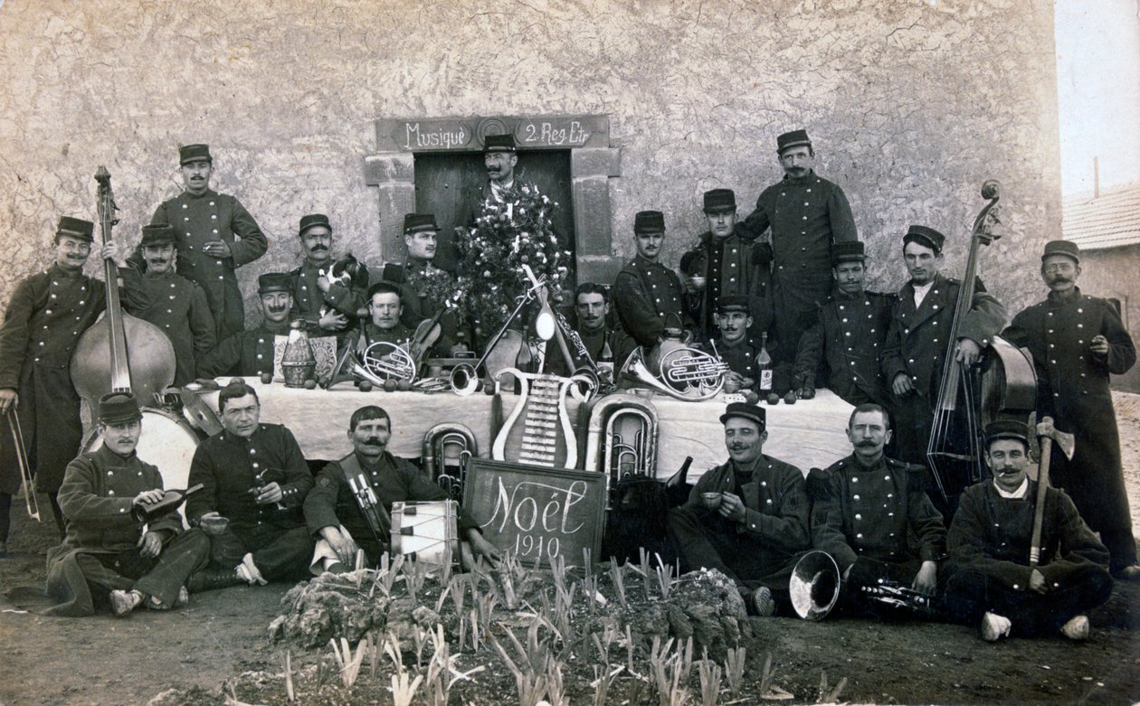 Fransız Yabancı Lejyonu Noeli, Cezayir, 1910 by Unbekannt