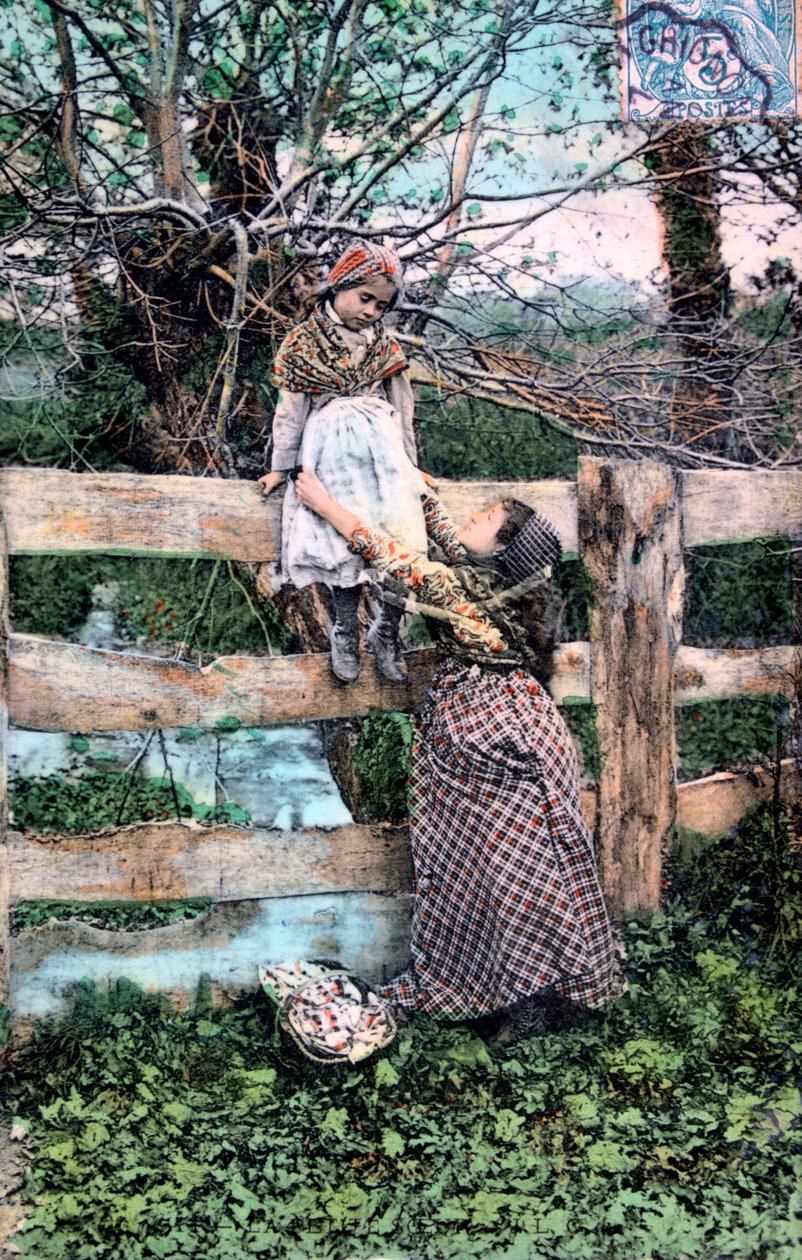 Fransız Kartpostalı, c1900 by Unbekannt