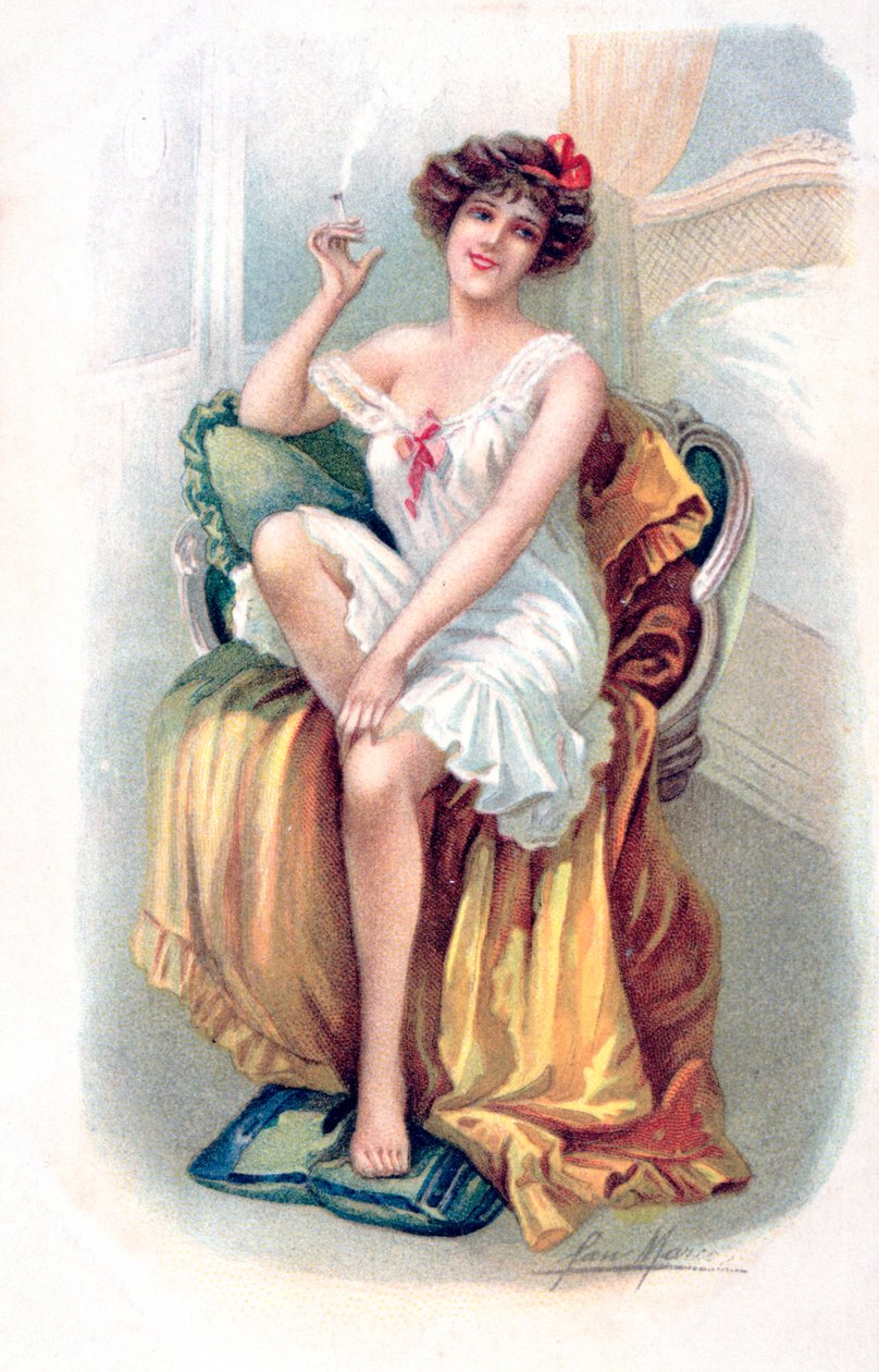 Fransız Kartpostalı, c1900 by Unbekannt