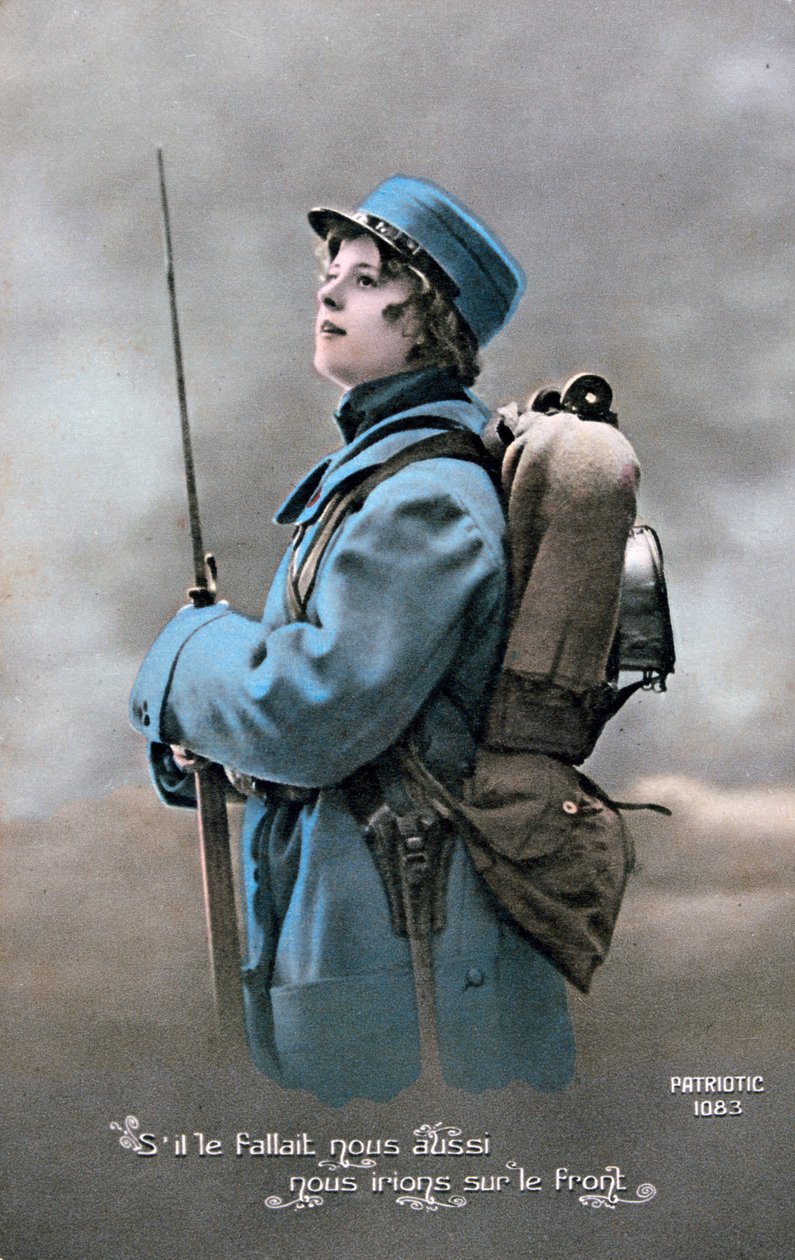 Fransız Birinci Dünya Savaşı kartpostalı, 1914-1918 by Unbekannt