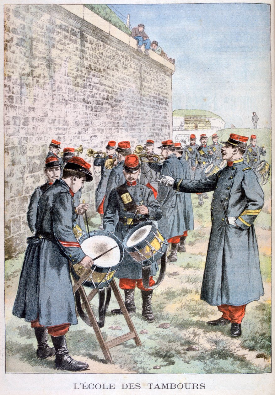 Fransız ordusu davul okulu, 1903 by Unbekannt